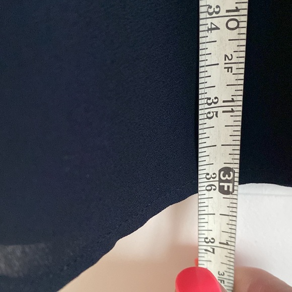 J Crew Classic Navy & Black Long Dress Shirt Style Dress - Picture 14 of 14